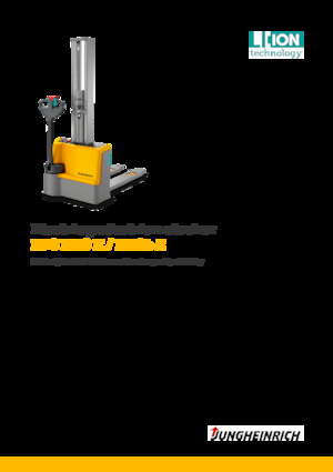 Walkie stapelaars Jungheinrich EJC M10b E Li-Ion