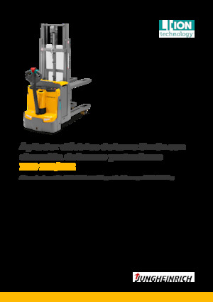 Walkie stapelaars Jungheinrich EJD 120 ZT
