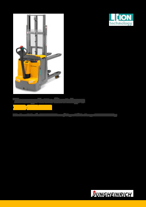 Walkie stapelaars Jungheinrich EJD 120 ZT