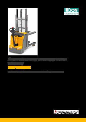 Walkie stapelaars Jungheinrich EJD 120 ZT
