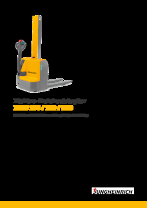 Walkie stapelaars Jungheinrich EMC 105 