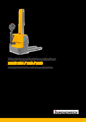 Walkie stapelaars Jungheinrich EMC 110 