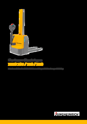 Walkie stapelaars Jungheinrich EMC 105 