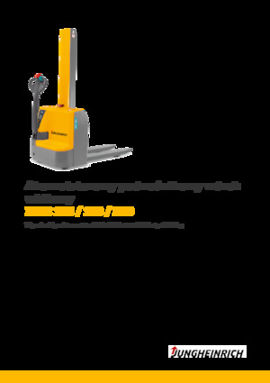 Walkie stapelaars Jungheinrich EMC 110 