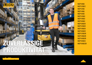 Walkie stapelaars Caterpillar NSP12N3