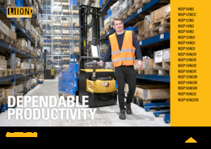 Walkie stapelaars Caterpillar NSP12N3