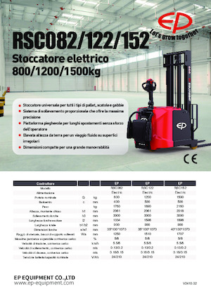 Walkie stapelaars EP RCS152