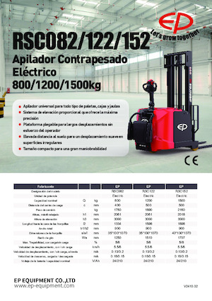 Walkie stapelaars EP RSC122