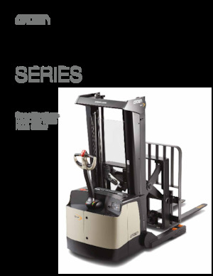 Walkie stapelaars Crown SHR 5540-35 TL