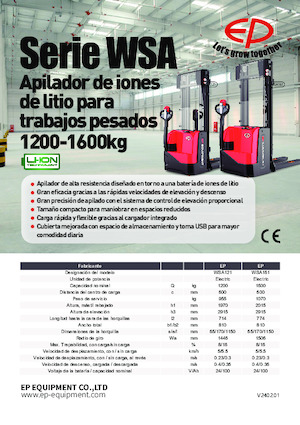 Walkie stapelaars EP WSA121