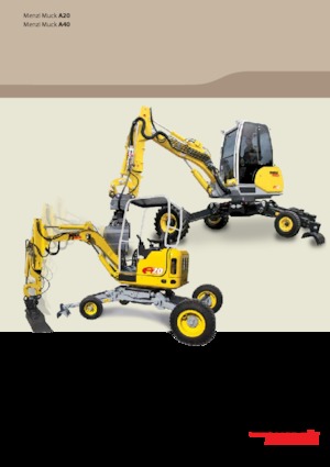 Spingraafmachines Menzi A40