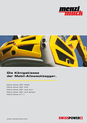 Spingraafmachines Menzi A 91