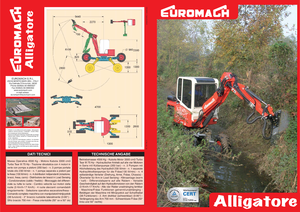 Spingraafmachines EUROMACH Alligatore