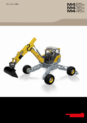 Spingraafmachines Menzi M425x