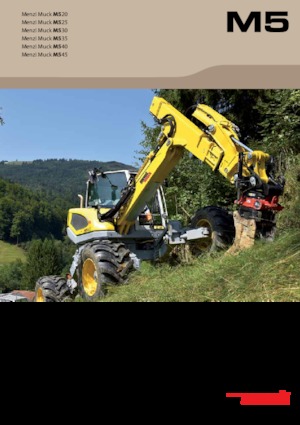 Spingraafmachines Menzi M530