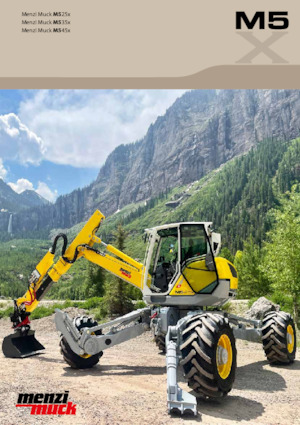 Spingraafmachines Menzi M535x