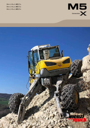 Spingraafmachines Menzi M535x