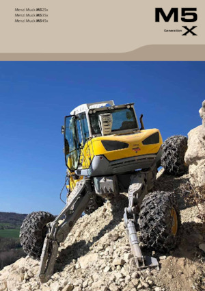 Spingraafmachines Menzi M535x