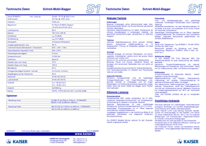 Spingraafmachines Kaiser S 1-4