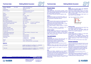 Spingraafmachines Kaiser S 1-5