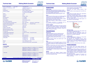 Spingraafmachines Kaiser S 2 Cross 4x4