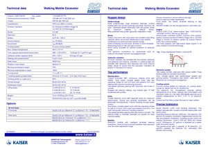 Spingraafmachines Kaiser S 2 Gator 4x4