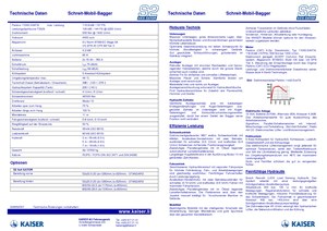 Spingraafmachines Kaiser S 2 Gator 4x4