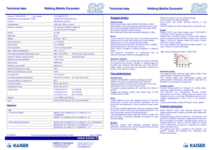 Spingraafmachines Kaiser S 2 Mobil