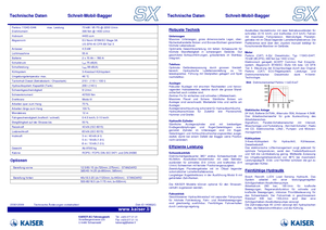 Spingraafmachines Kaiser S X