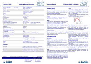 Spingraafmachines Kaiser S X