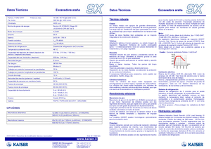Spingraafmachines Kaiser S X