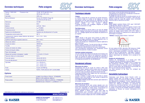 Spingraafmachines Kaiser S X