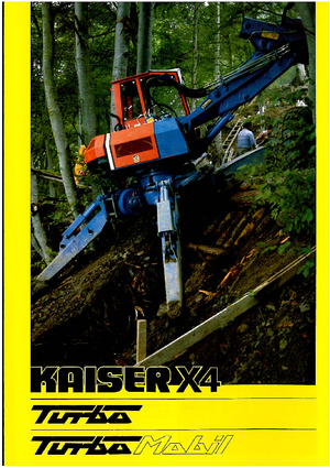 Spingraafmachines Kaiser X 4 Turbo Mobil