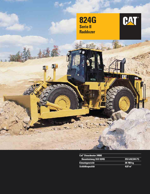 Wiel dozer Caterpillar 824 G II