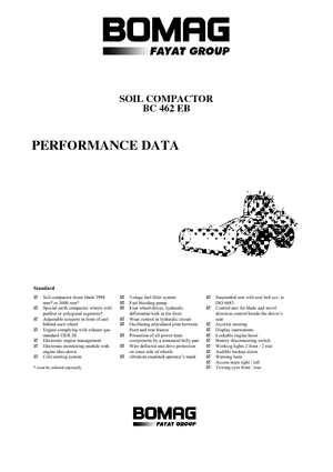 Afvalpersen Bomag BC 462 EB
