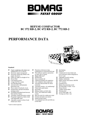 Afvalpersen Bomag BC 672 RB 2