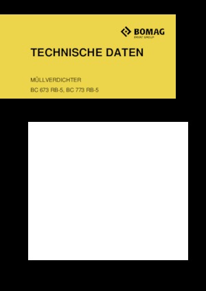 Afvalpersen Bomag BC 673 RB 5