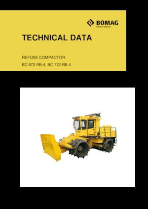 Afvalpersen Bomag BC 772 RB 4