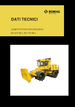 Afvalpersen Bomag BC 772 RB 4