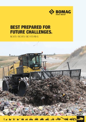 Afvalpersen Bomag BC 973 RB 5