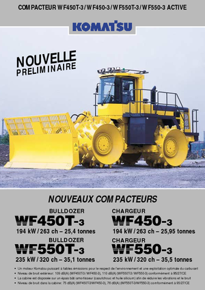 Afvalpersen Komatsu WF450-3