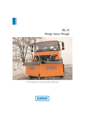 Wigsneeuwploegen Schmidt KL-V 32