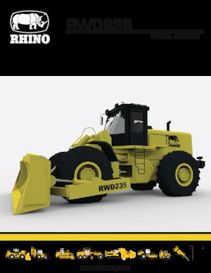 Wiel dozer RHINO RWD235