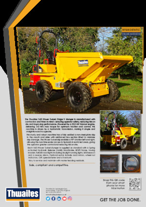 Wieldumpers Thwaites MACH2044