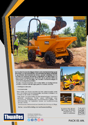 Wieldumpers Thwaites MACH2076