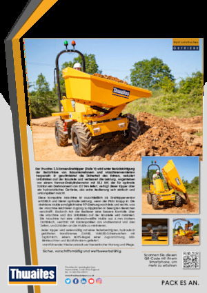 Wieldumpers Thwaites MACH2077