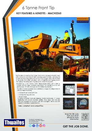 Wieldumpers Thwaites MACH2260