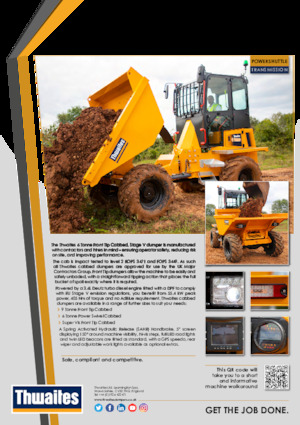 Wieldumpers Thwaites MACH2365