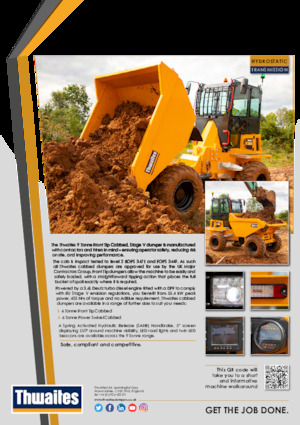 Wieldumpers Thwaites MACH2490