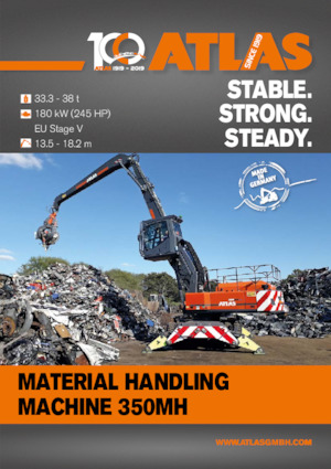 Mobiele graafmachines Atlas 350 MH